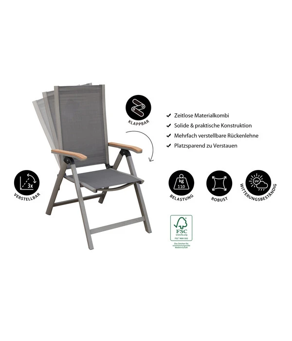 Dehner Klappstuhl Colmar 6 Dehner Klappstuhl Colmar – Bild 4