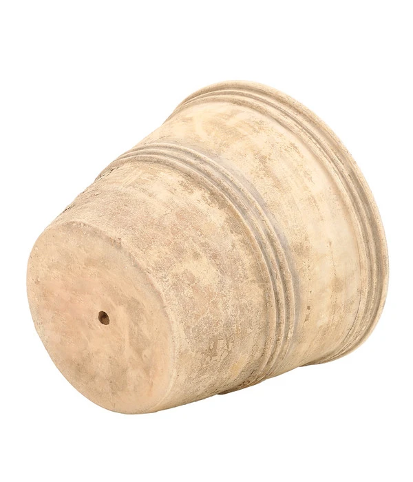 Terrakotta-Topf Grado, Rund, Antik-terrakotta 5 Terrakotta-Topf Grado, Rund, Antik-terrakotta – Bild 3