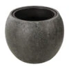 Dehner Polystone-Topf Kapstadt, Rund, Grau -Gartenbedarf Förderung 3207990 3208022 WE FS 001 DehnerPolystoneTopfbauchiggrau