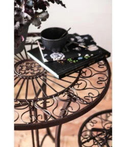 Metalltisch Antik, Ca. Ø61/H72 Cm 11 Metalltisch Antik, Ca. Ø61/H72 Cm -Gartenbedarf Förderung 3214889 WE DE 001 TischAntik