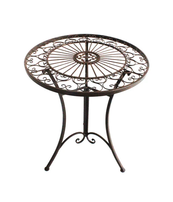 Metalltisch Antik, Ca. Ø61/H72 Cm 3 Metalltisch Antik, Ca. Ø61/H72 Cm