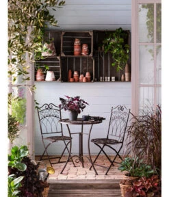 Metalltisch Antik, Ca. Ø61/H72 Cm 8 Metalltisch Antik, Ca. Ø61/H72 Cm -Gartenbedarf Förderung 3214889 WE MO 001 GruppeAntikNEU