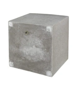 Dehner Polystone-Topf Sydney, Quadratisch, Grau -Gartenbedarf Förderung 3921004 BildD 001 PolystoneUebertopfPolystoneTopfEinz40X40