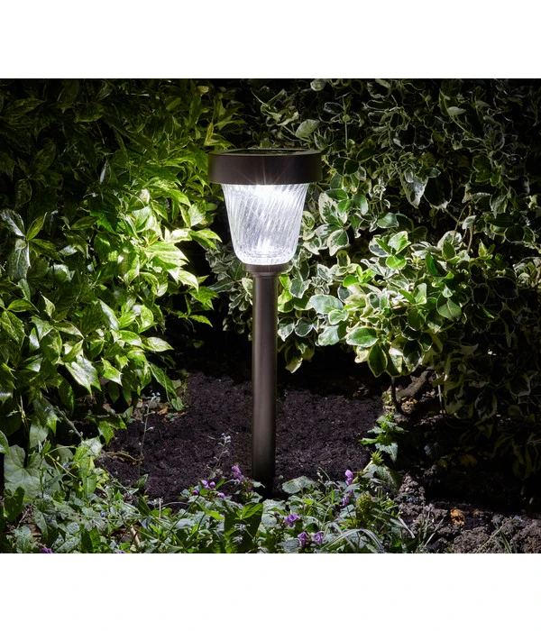 Dehner Solar-Pfahlleuchte Sines, Ca. Ø13,5/H47,5 Cm 4 Dehner Solar-Pfahlleuchte Sines, Ca. Ø13,5/H47,5 Cm – Bild 2