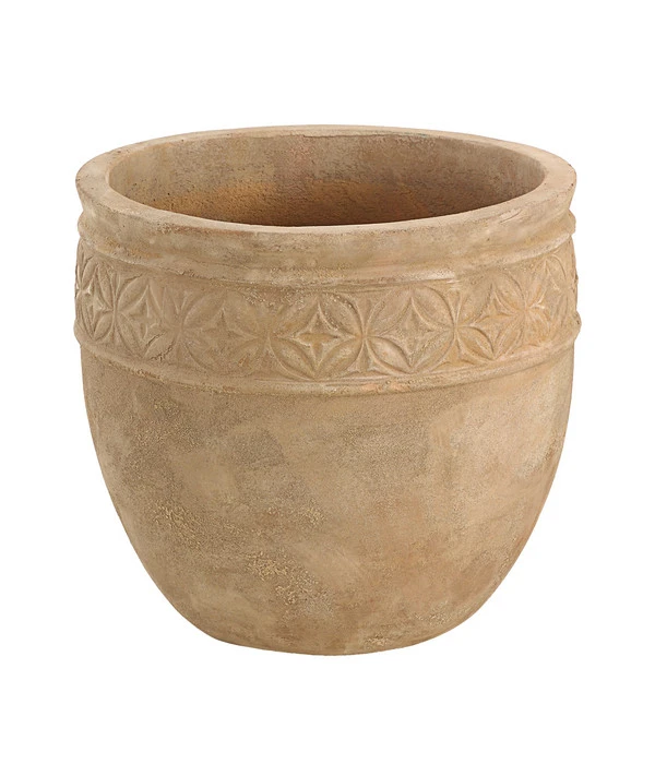 Dehner Terrakotta-Topf Neapel, Rund 3 Dehner Terrakotta-Topf Neapel, Rund