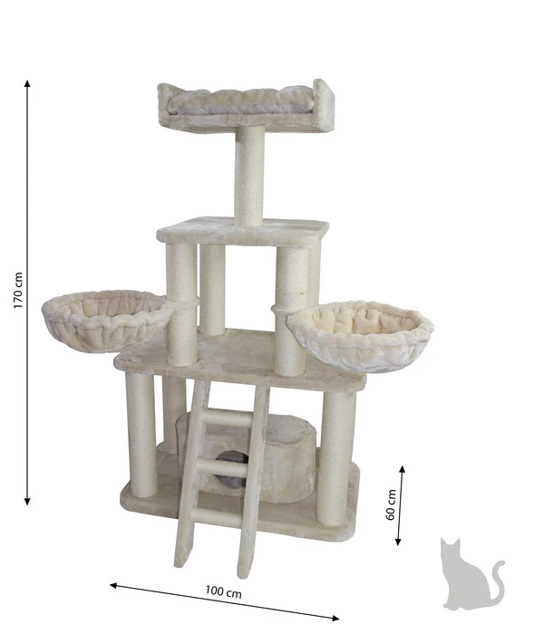 Dehner Lieblinge Kratzbaum Mila 4 Dehner Lieblinge Kratzbaum Mila – Bild 3