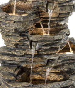 Dehner Polyresin-Gartenbrunnen Largo, Ca. B60,8/H98/T50 Cm -Gartenbedarf Förderung 4277729 WE DE 003 DehnerPolyresinGartenbrunnenLargo