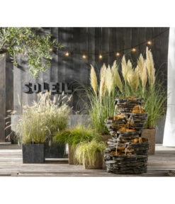 Dehner Polyresin-Gartenbrunnen Largo, Ca. B60,8/H98/T50 Cm -Gartenbedarf Förderung 4277729 WE MO 002 DehnerPolyresinGartenbrunnenLargoNEU