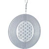 NATURE'S MELODY Windspiel Cosmo Blume Des Lebens, Ø 20 X 29,3 Cm, Silber 2 NATURE'S MELODY Windspiel Cosmo Blume Des Lebens, Ø 20 X 29,3 Cm, Silber -Gartenbedarf Förderung 4304549 WE FS 001 WindspielCosmoBlumedesLebensWindfang