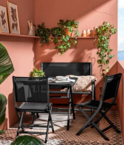 Dehner Klappstuhl Chicago -Gartenbedarf Förderung 4422382 WE MO 001 BalkongruppeChicago