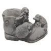 Fantasieco Stein-Schuh Mit Igelfamilie, Ca. B15/H16/T22 Cm 2 Fantasieco Stein-Schuh Mit Igelfamilie, Ca. B15/H16/T22 Cm -Gartenbedarf Förderung 4451696 WE FS 001 SchuhmitIgelfamilieGrau