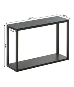 Dehner Beistelltisch Amsterdam, Ca. B75/H54/T23 Cm -Gartenbedarf Förderung 4498598 WE BG 001 DehnerBeistelltischAmsterdam