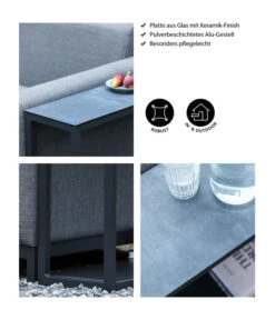 Dehner Beistelltisch Amsterdam, Ca. B75/H54/T23 Cm -Gartenbedarf Förderung 4498598 WE IG 001 BeistelltischAmsterdam