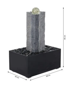Dehner Granit-Gartenbrunnen Beata, Ca. B68/H85/T45 Cm -Gartenbedarf Förderung 5162235 WE BG 001 GranitBeataBrunnen