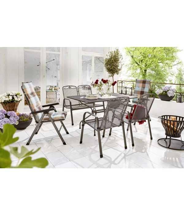 Royal Garden Streckmetall-Gartentisch, Ca. B145/H74/T90 Cm – Bild 2