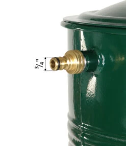 RENNER Metall-Regentonne Inkl. Steckanschluss, 150 L, Dunkelgrün 23 RENNER Metall-Regentonne Inkl. Steckanschluss, 150 L, Dunkelgrün -Gartenbedarf Förderung 6609481 WE BG 003 RegenwasserSammeltonnemitSteckanschlussca150l