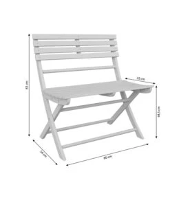 Dehner Klappbank Stavanger, 2-Sitzer 26 Dehner Klappbank Stavanger, 2-Sitzer -Gartenbedarf Förderung 6666473 WE BG 001 KlappbankStavanger