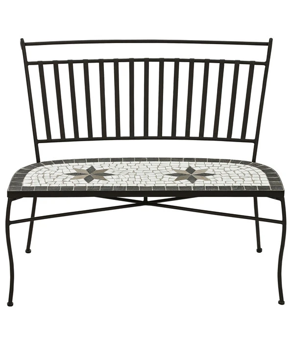 Dehner Mosaikbank Diana, 2-Sitzer 4 Dehner Mosaikbank Diana, 2-Sitzer – Bild 2