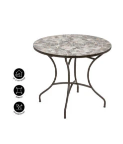 Dehner Mosaiktisch Grazia -Gartenbedarf Förderung 6702328 WE IG 001 MosaiktischGrazia90cmFINAL