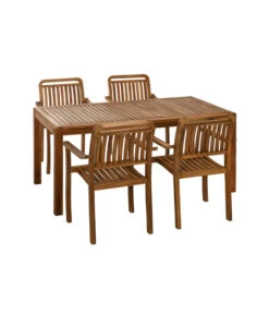 Dehner Gartentisch Lima, Ca. B160/H75/T90 Cm -Gartenbedarf Förderung 6708713 WE FS 003 GruppeLima