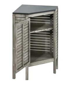 Dehner Eckschrank Southampton, Ca. B50/H90/T50 Cm 9 Dehner Eckschrank Southampton, Ca. B50/H90/T50 Cm -Gartenbedarf Förderung 6713531 WE FS 002 EckschrankSouthamptonGrau