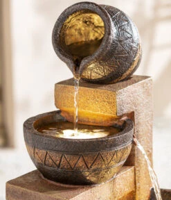 Dehner Polyresin-Gartenbrunnen Monterry, Ca. H117,5 Cm -Gartenbedarf Förderung 6742472 WE DE 002 DehnerPolyresinGartenbrunnenMonterryNEU