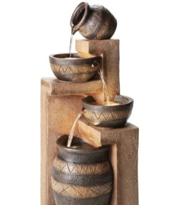 Dehner Polyresin-Gartenbrunnen Monterry, Ca. H117,5 Cm -Gartenbedarf Förderung 6742472 WE DE 004 DehnerPolyresinGartenbrunnenMonterryNEU