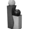 Dehner Polyresin-Gartenbrunnen Ying Yang, Ca. H94 Cm -Gartenbedarf Förderung 6742506 WE FS 001 DehnerPolyBrunnenYingYangNEU