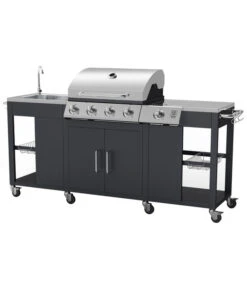 Tepro Gasgrill-Küche Petersburg -Gartenbedarf Förderung 6785463 WE FS 003 teproGasgrillKuechePetersberg