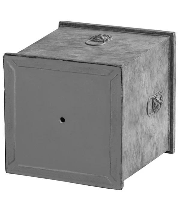 Dehner Leichtbeton-Topf Windsor, Quadratisch, Grau 5 Dehner Leichtbeton-Topf Windsor, Quadratisch, Grau – Bild 3