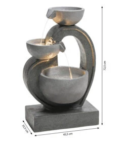 Dehner Polyresin-Gartenbrunnen Heart, Ca. H72,5 Cm 16 Dehner Polyresin-Gartenbrunnen Heart, Ca. H72,5 Cm -Gartenbedarf Förderung 6911218 WE BG 001 BrunnenHeartNEU