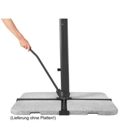 Schneider Ampelschirm Rhodos Smart, Quadratisch, Ca. B300/T300 Cm -Gartenbedarf Förderung 6953384 WE DE 007 SchneiderAmpelschirmRhodosSmartnatur