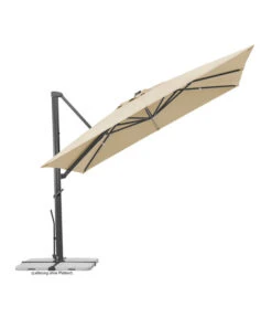 Schneider Ampelschirm Rhodos Smart, Quadratisch, Ca. B300/T300 Cm -Gartenbedarf Förderung 6953384 WE FS 002 SchneiderAmpelschirmRhodosSmartnatur