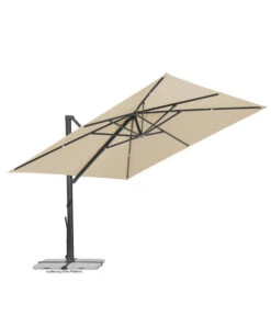 Schneider Ampelschirm Rhodos Smart, Quadratisch, Ca. B300/T300 Cm -Gartenbedarf Förderung 6953384 WE FS 003 SchneiderAmpelschirmRhodosSmartnatur