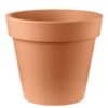Veca XXL Kunststoff-Topf Easy, Rund -Gartenbedarf Förderung 6957377 WE FS 001 KunststoffTopfEasyTerrakotta