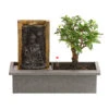 Bonsai, Mit Brunnen -Gartenbedarf Förderung 8257263 WE FS 001 BonsaiBrunnenwandDehnerExpressHerzig