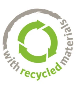 Scheurich Kunststoff-Topf Barceo High, Rund -Gartenbedarf Förderung WE DE 006 ScheurichIconWithRecycledMaterial